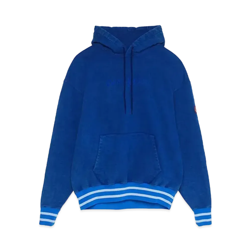 Cav Empt (C.E) POLY RIB HEAVY HOODY "Blue"