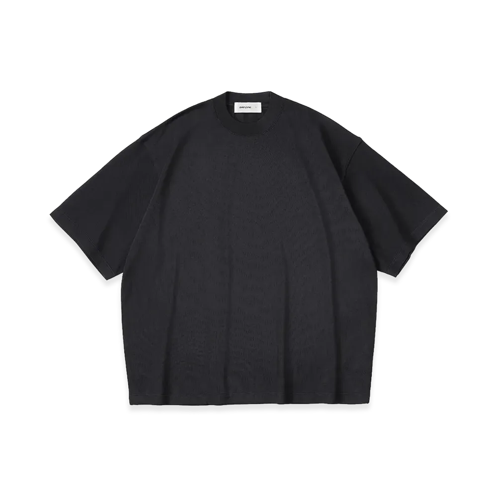 everyone Piquet Tee Shirt "Black"