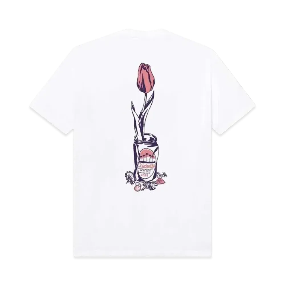 Wasted Youth Coachella Verdy WY Tee "White"