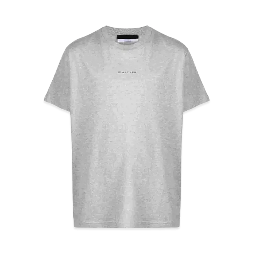 1017 ALYX 9SM Micro Logo-Print T-Shirt "Gray"