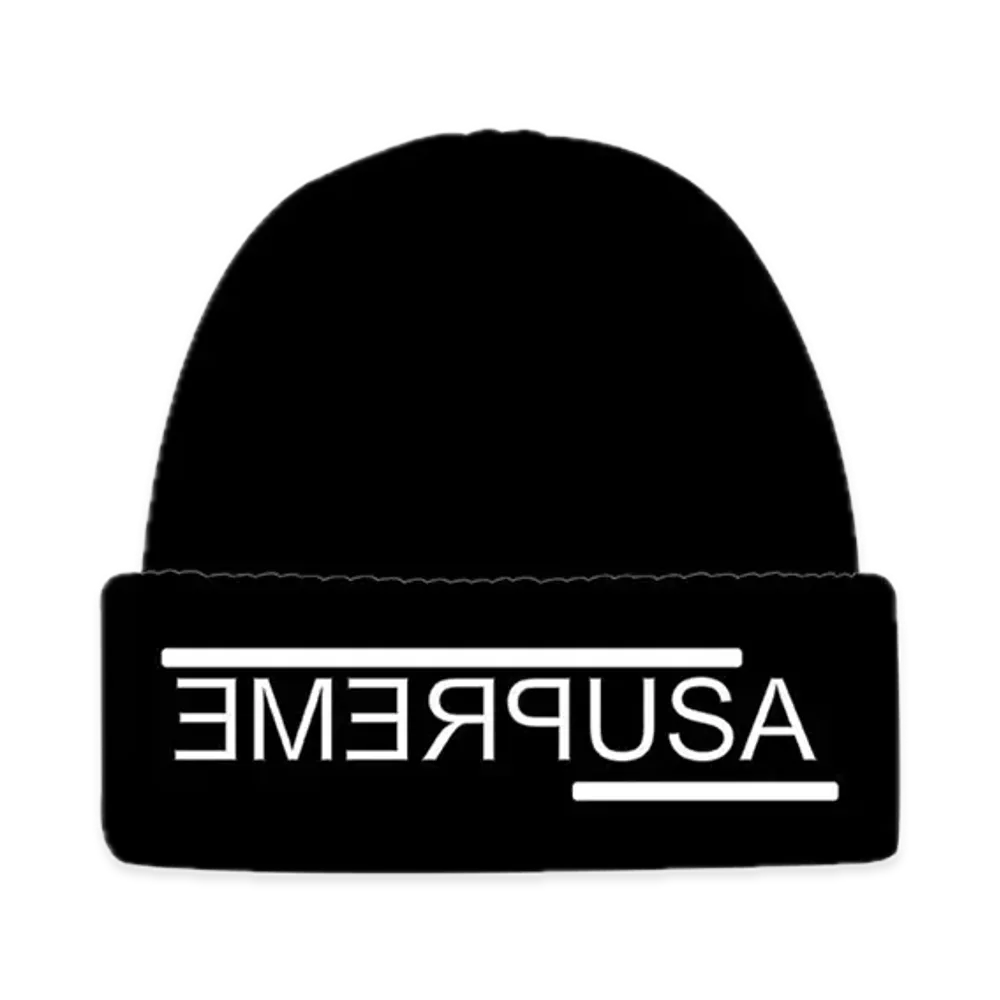 Supreme USA Beanie "Black"