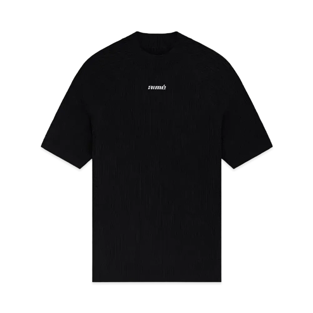 Aime Leon Dore x New Balance Mock Neck Sweater "Black"