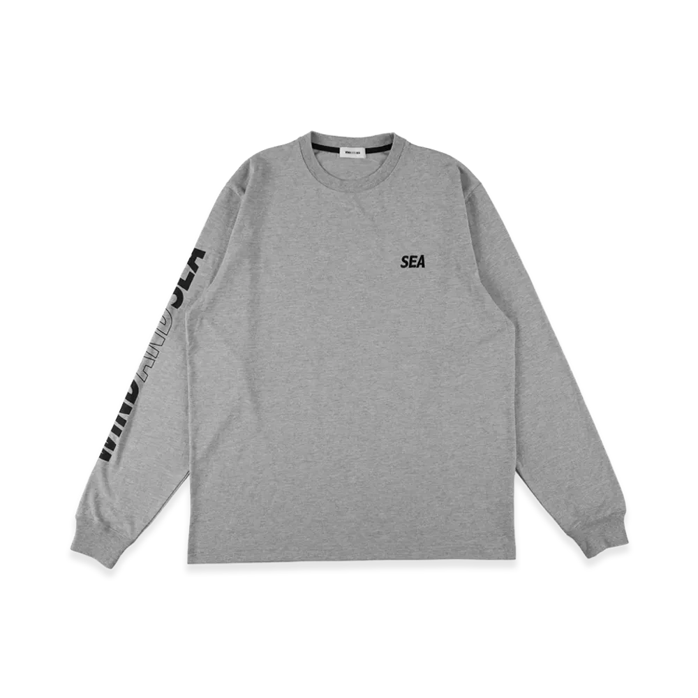 WIND AND SEA L/S Tech Pocket Tee "Gray"