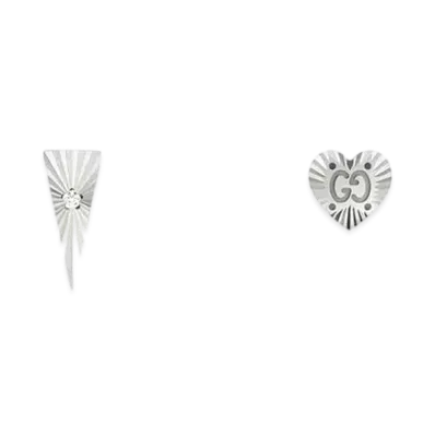 GUCCI Icon 18K Asymmetric Earrings