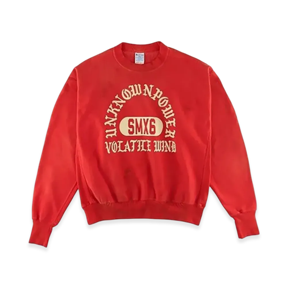 Saint Mxxxxxx Crew Sweat "Red"
