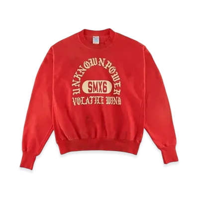 Saint Mxxxxxx Crew Sweat "Red"