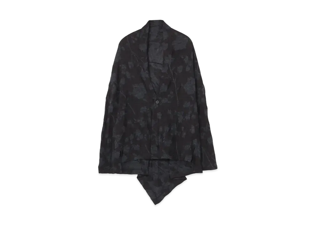 Yohji Yamamoto FLOWER PATTERN JQ CD "Black"