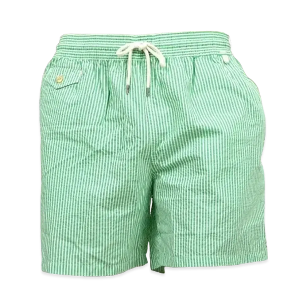 Polo Ralph Lauren Seersucker Traveler Trunk "Green"