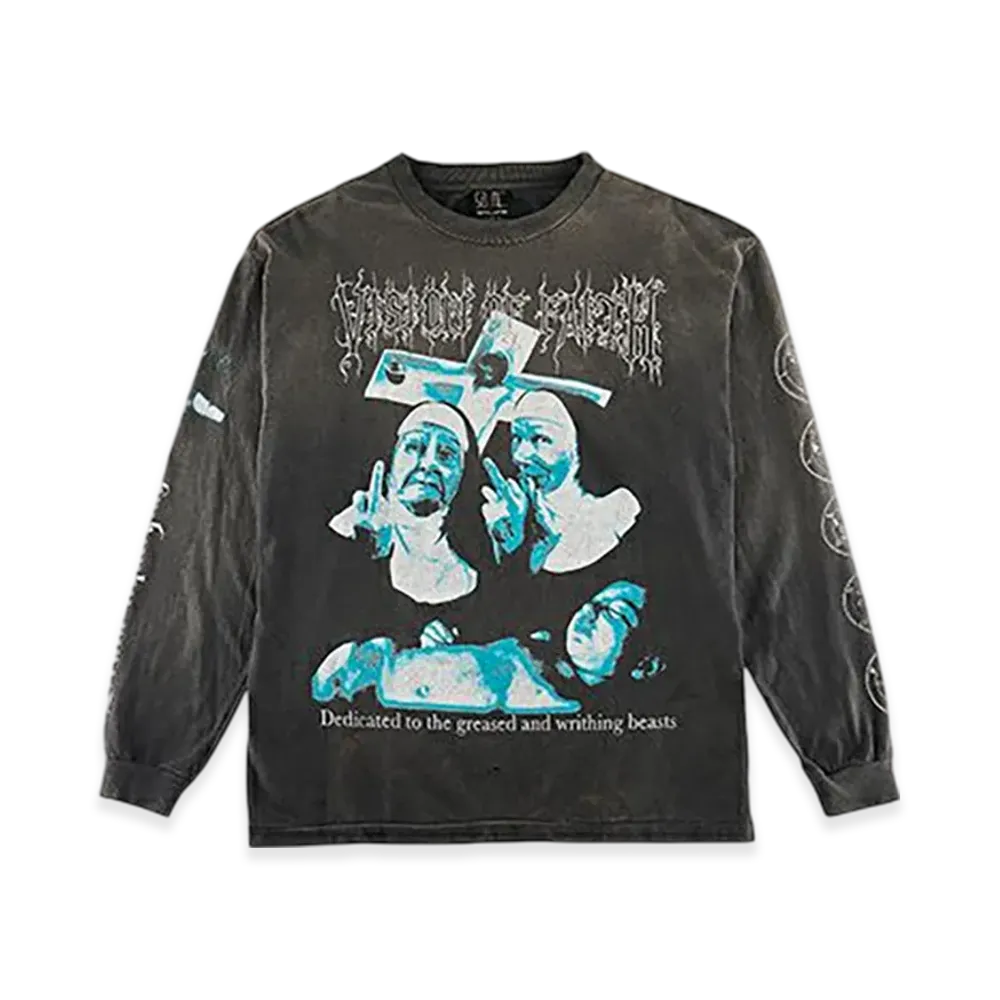 Saint Mxxxxxx LS Tee Sisters "Black"