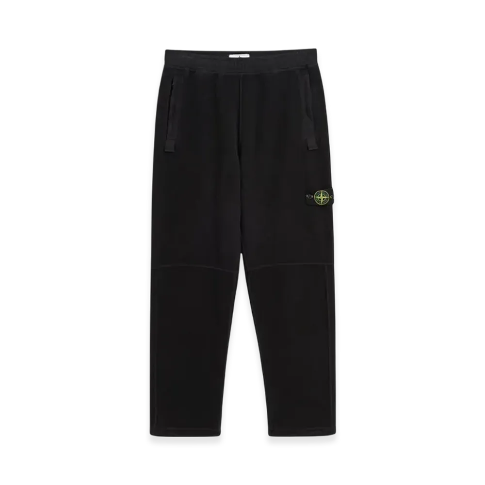 Stone Island 60854 Garment Dyed Gauzed Cotton Nylon Sweatpants - 23FW "Black"
