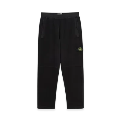 Stone Island 60854 Garment Dyed Gauzed Cotton Nylon Sweatpants - 23FW "Black"