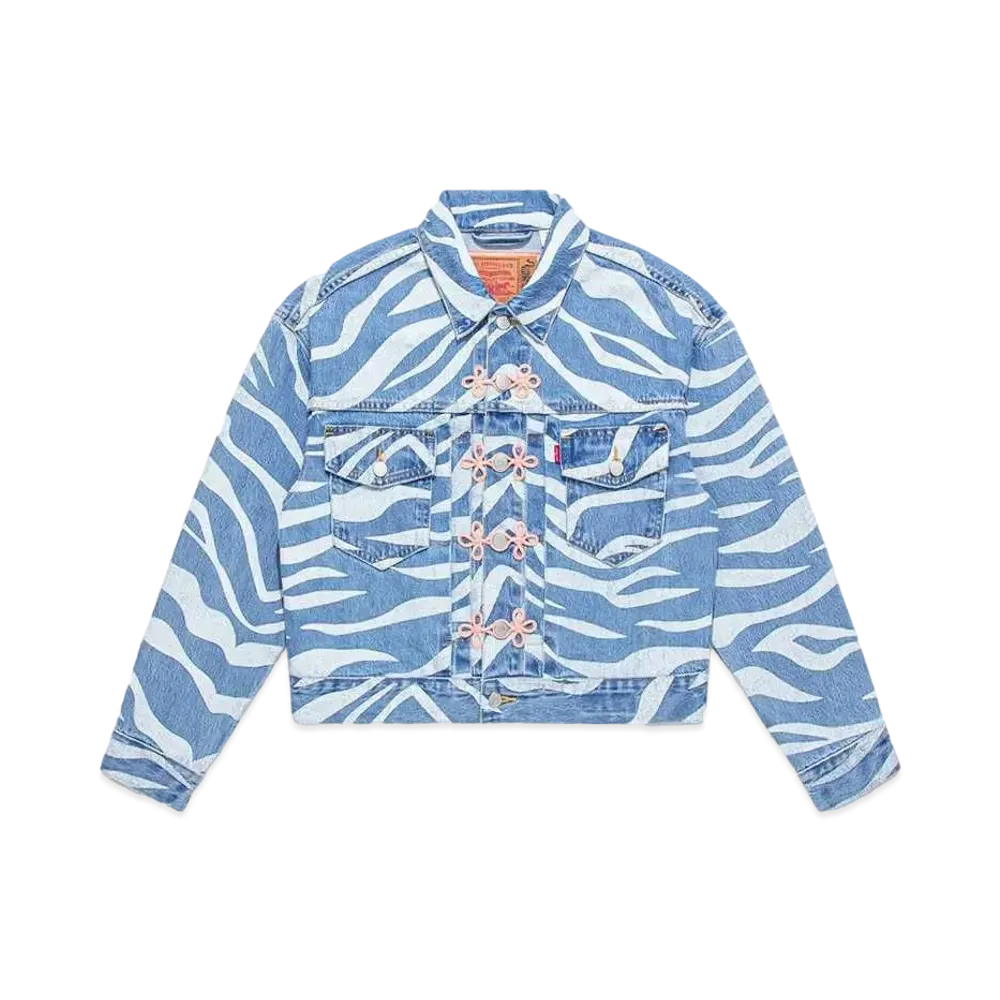 Levi's x CLOT WOMEN'S TYPE II TRUCKER JACKET "Blue"