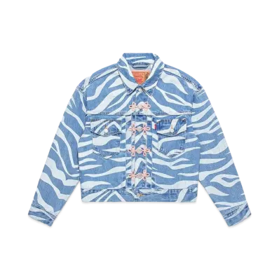 Levi's x CLOT WOMEN'S TYPE II TRUCKER JACKET "Blue"