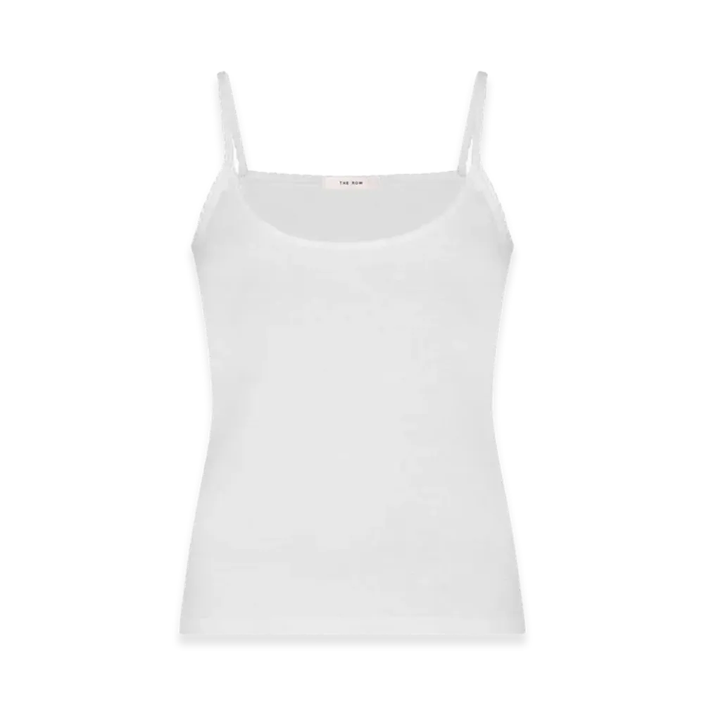The Row Women's Denzel Cotton Tank Top "White"