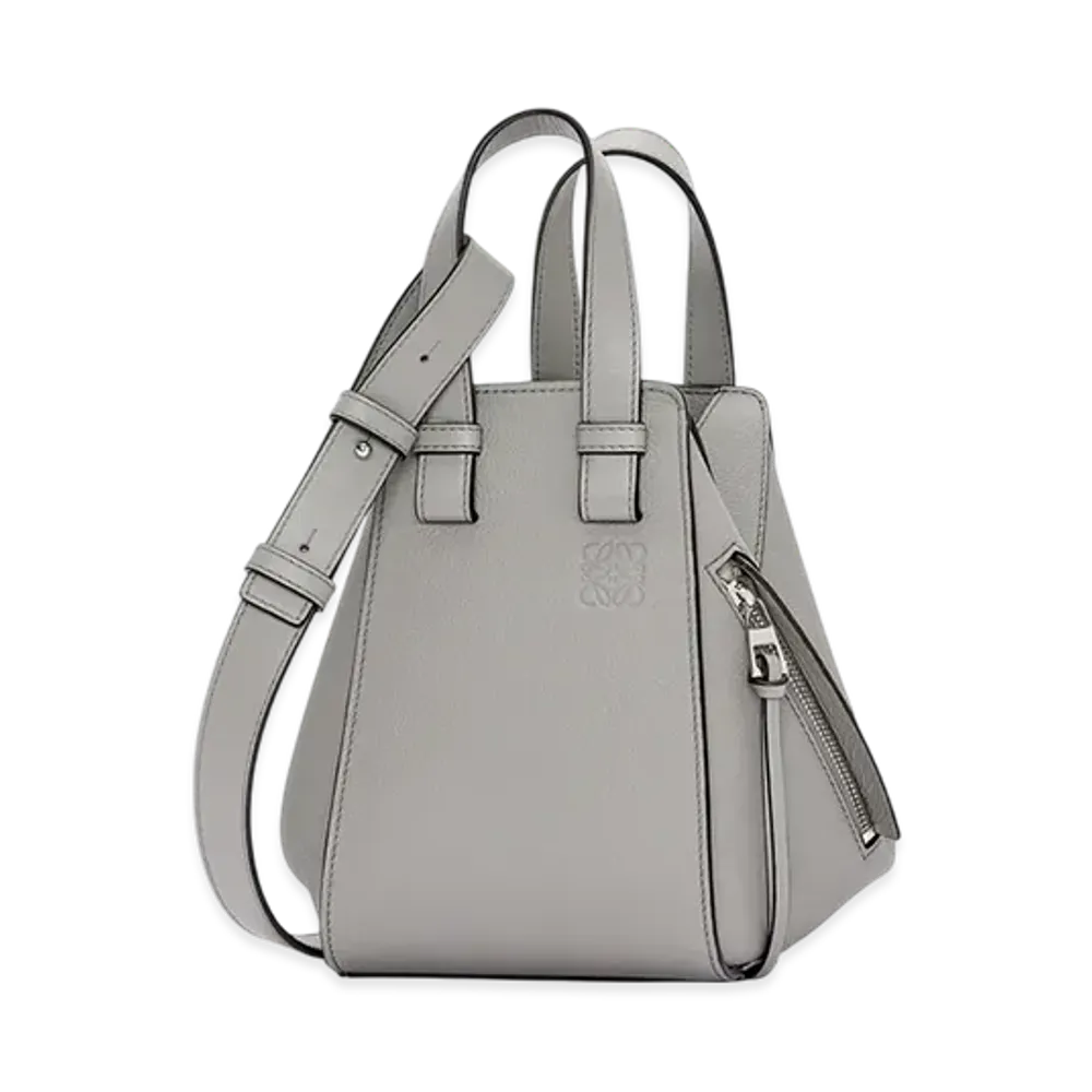 LOEWE Hammock Bag Compact "Pearl Grey"