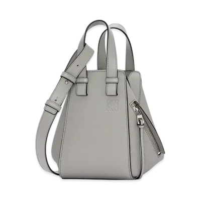 LOEWE Hammock Bag Compact "Pearl Grey"