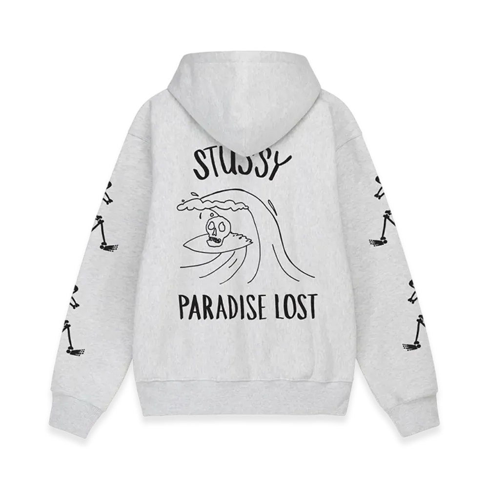 Stussy Paradise Lost Hoodie "Ash Heather"