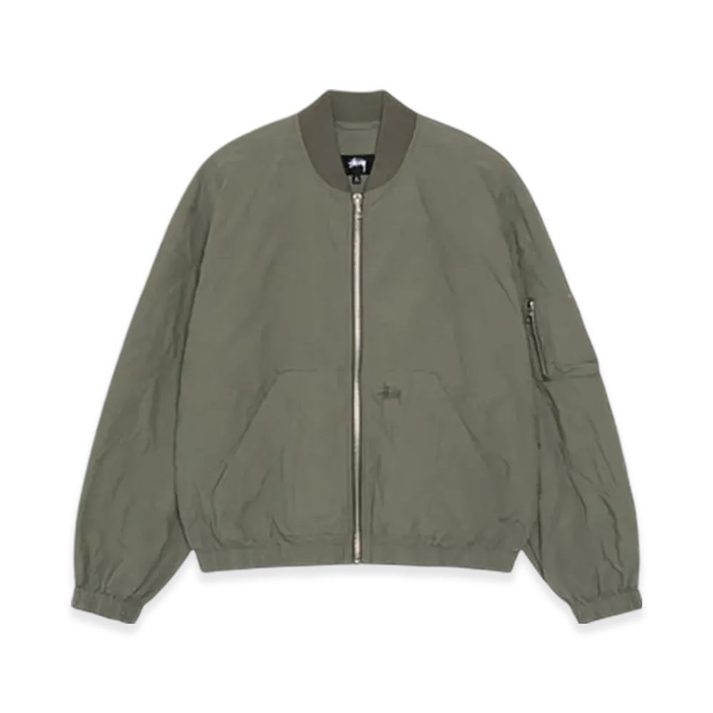 Stussy Lightweight Cotton Bomber "Olive"