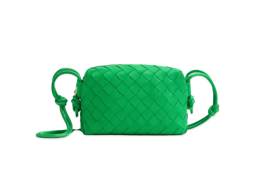 Bottega Veneta Loop Crossbody Bag "Parakeet"