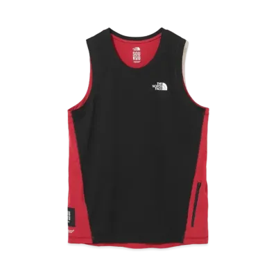 UNDERCOVER x THE NORTH FACE SOUKUU SEASON 2 Trail Runner Tank Top "Chili Pepper Red/Black"