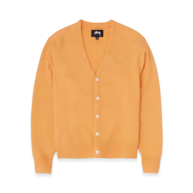 Stussy Brushed Cardigan "Peach"