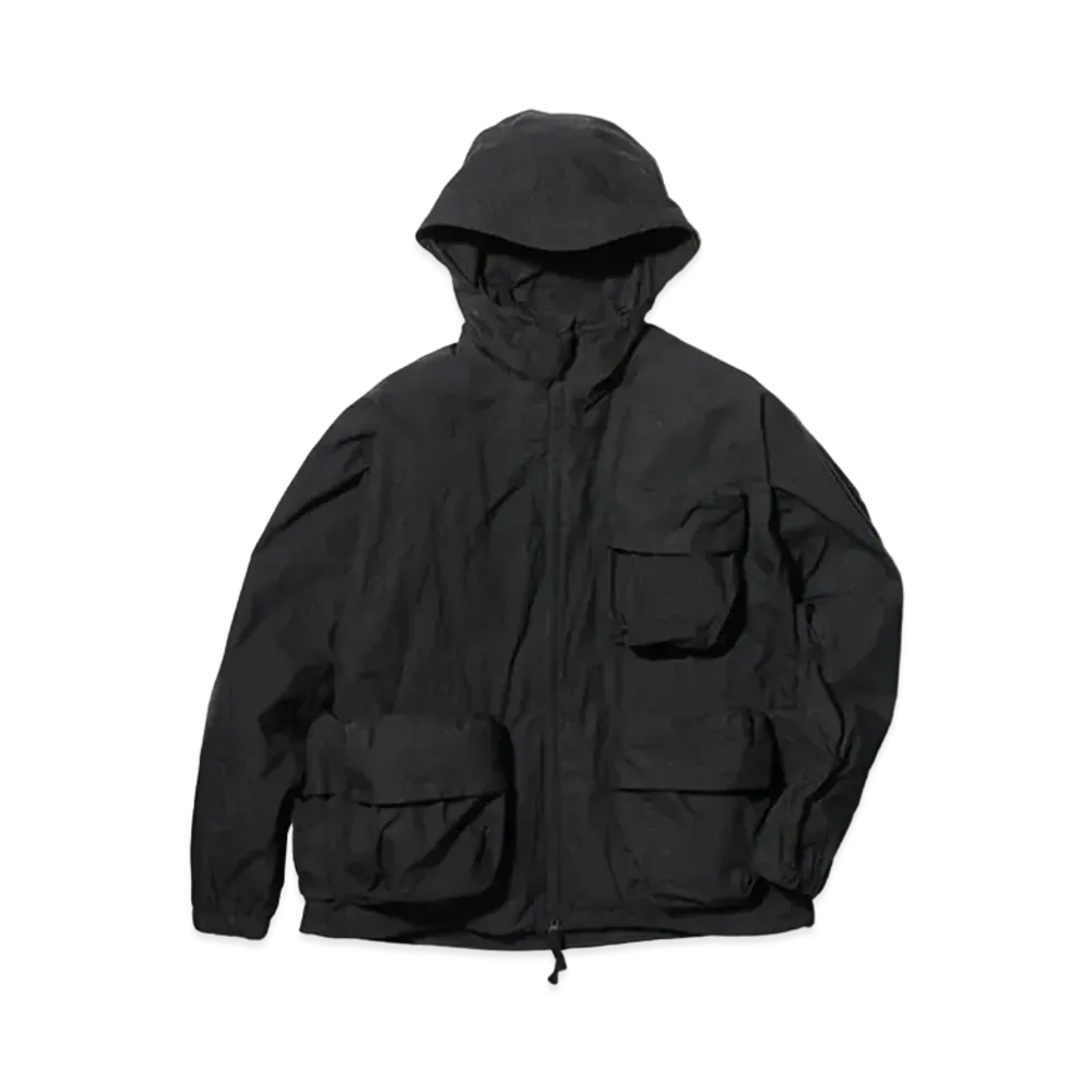 snow peak Indigo C/N Parka "Black"