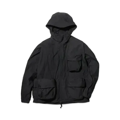 snow peak Indigo C/N Parka "Black"