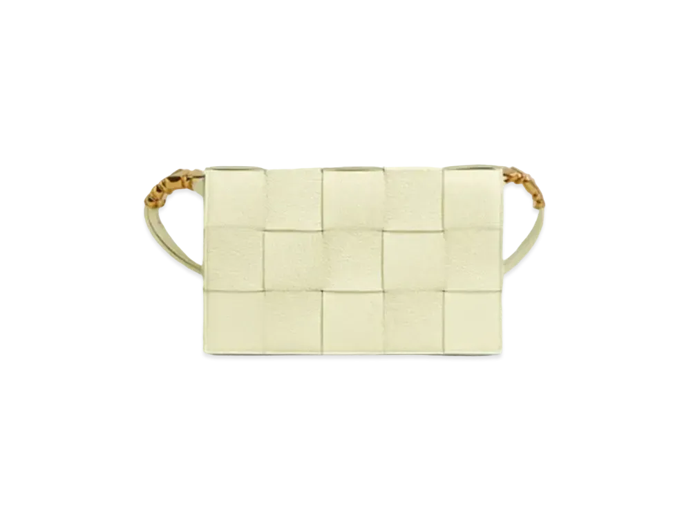 Bottega Veneta Cassette Crossbody Bag "Washed Passion Yellow"