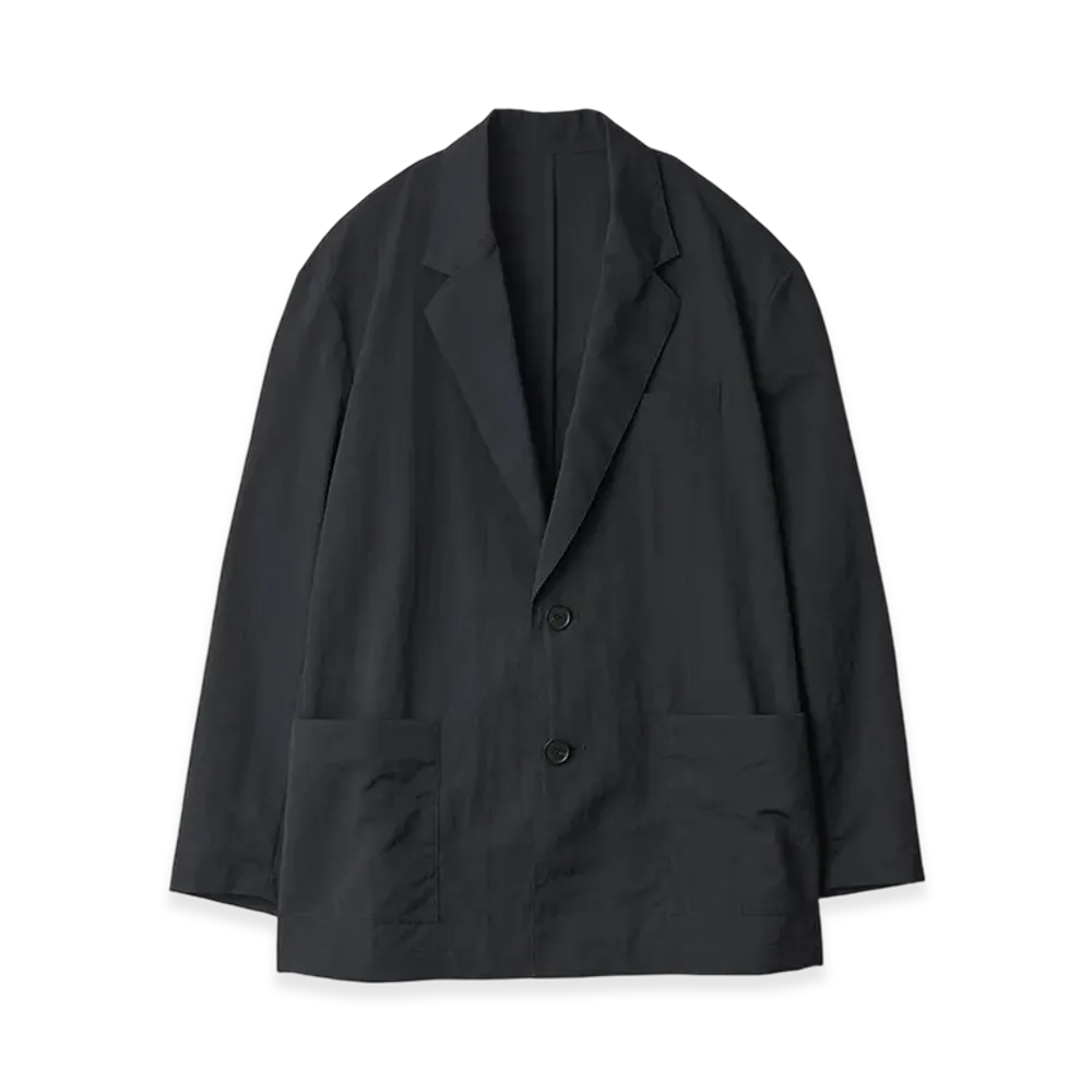 ssstein Windproof Nylon Single Breasted Jacket "Black"