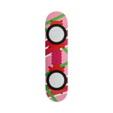 Kith x Back to the Future Skateboard "Multi"