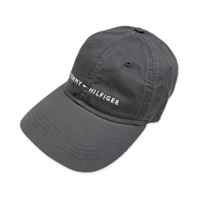 TOMMY HILFIGER Embroidery Logo Cap "Chacoal"