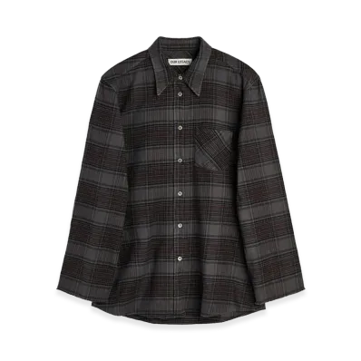 OUR LEGACY Women's Daisy Shirt "Faded Nocturne Check Flannel"