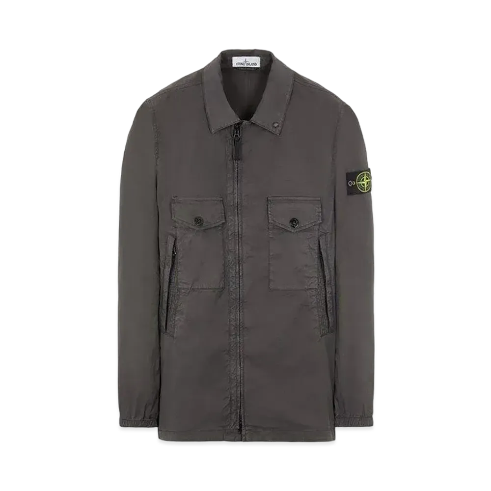 Stone Island 10610 STRETCH COTTON GABARDINE "Steel Grey"