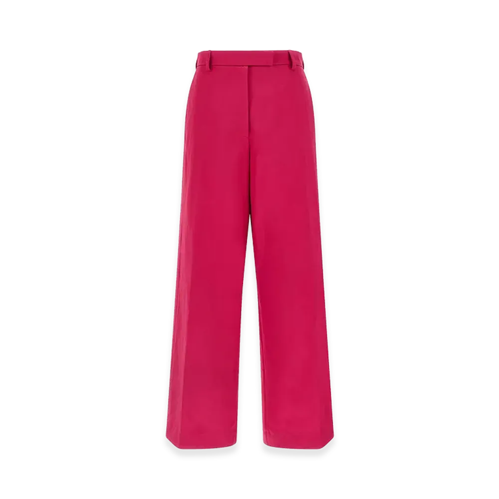 DRIES VAN NOTEN Women's Penn Pants "Fuchsia"