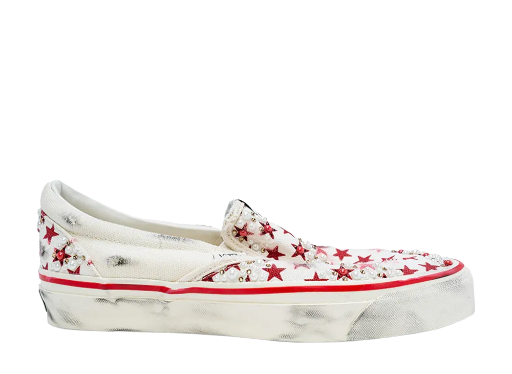 Mattias Gollin × Vans Slip-On "STELLA Red Star"