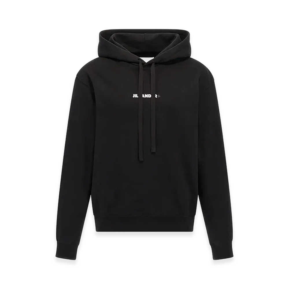 Jil Sander Logo Hoodie "Black"