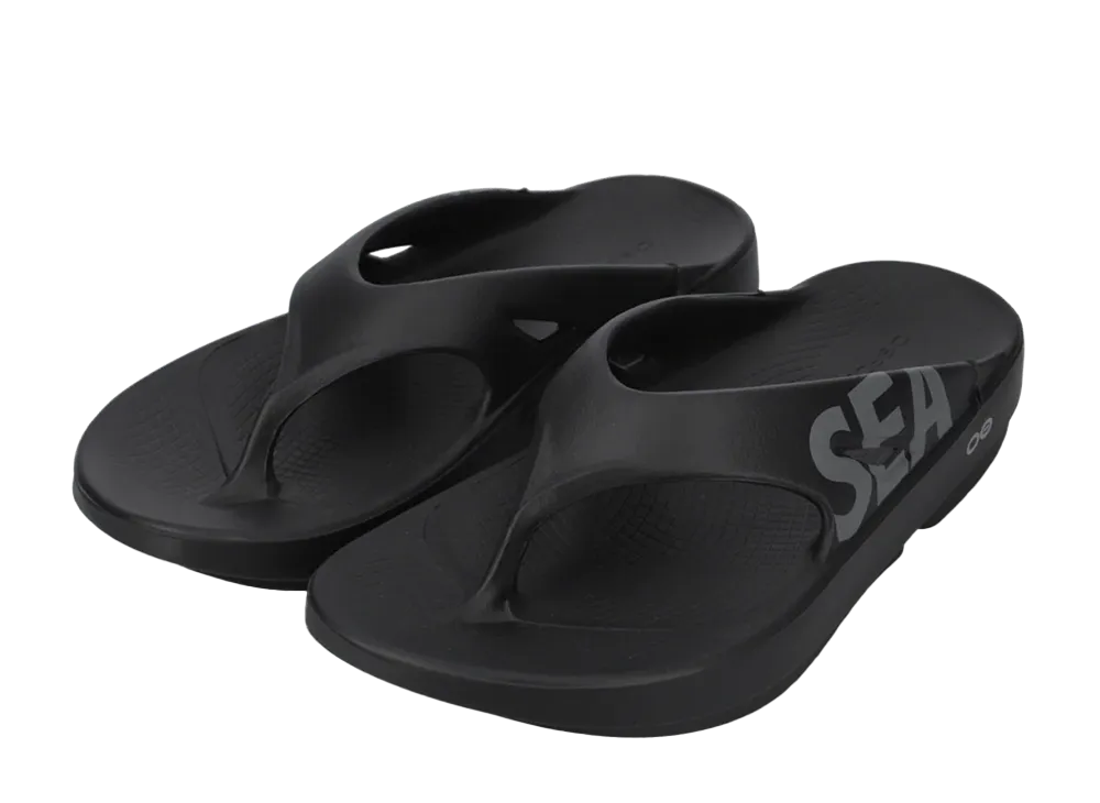 WIND AND SEA x OOFOS OOriginal "Black"