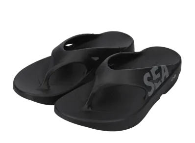 WIND AND SEA x OOFOS OOriginal "Black"