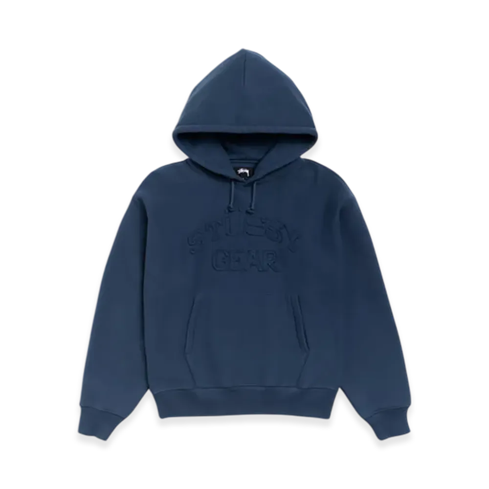 Stussy Gear Applique Hoodie "Navy"