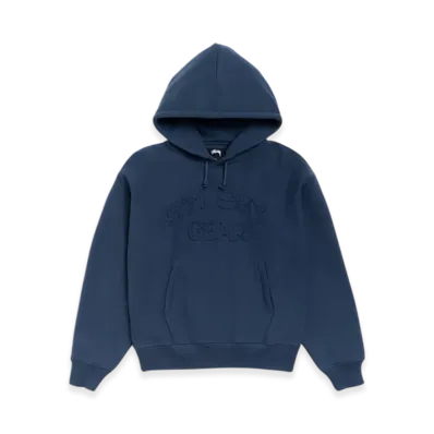 Stussy Gear Applique Hoodie "Navy"
