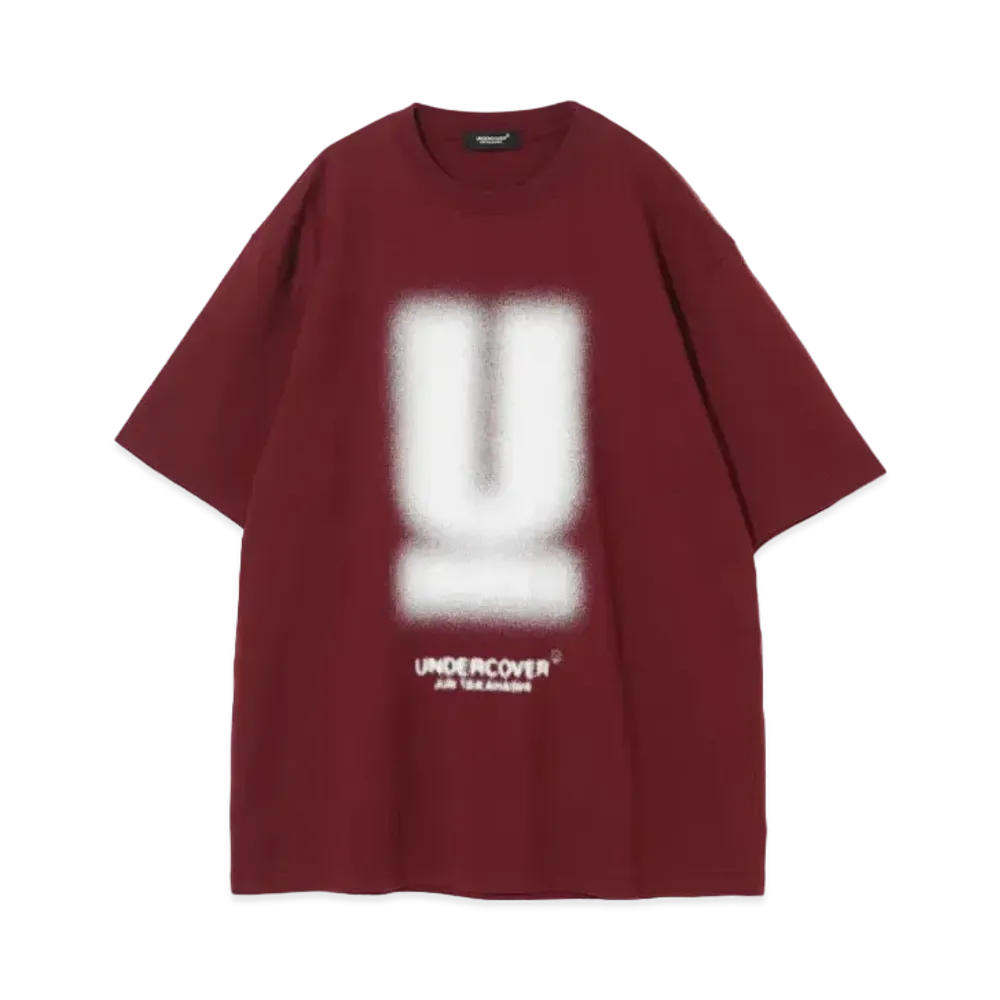 UNDERCOVER Cotton T-Shirt "Bordeaux"