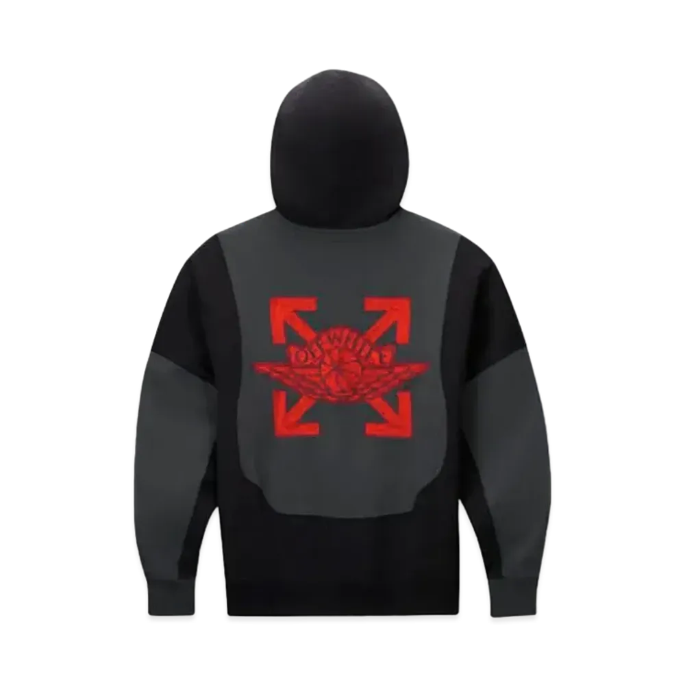 OFF-WHITE / Jordan Hoodie "Black"