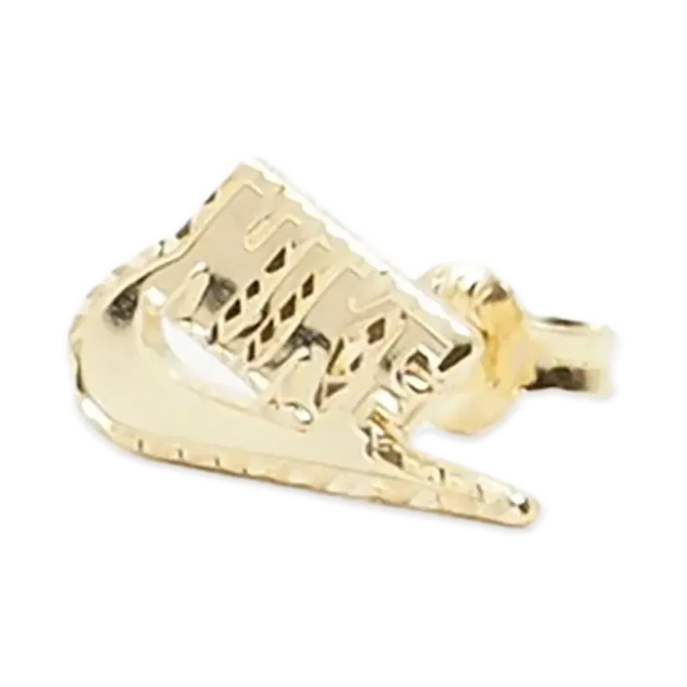 Supreme x Nike 14K Gold Earring "Gold"