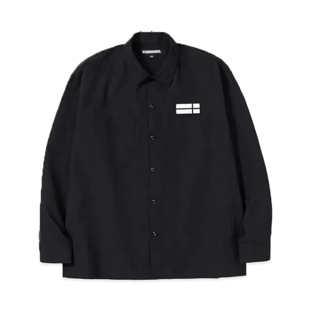 NEIGHBORHOOD Classic Work SH LS . EC "Black"