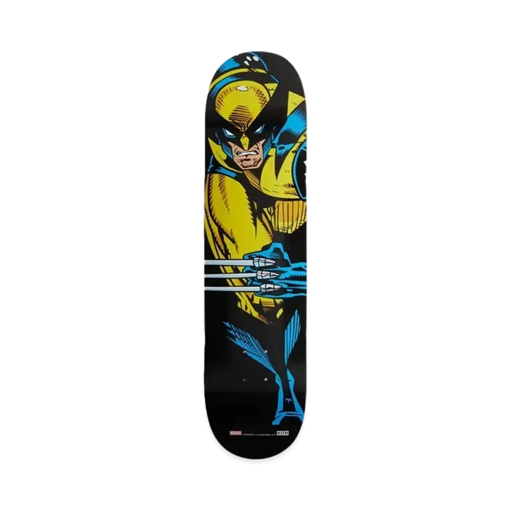 Kith x Marvel X-Men Wolverine Skate Deck "Black"