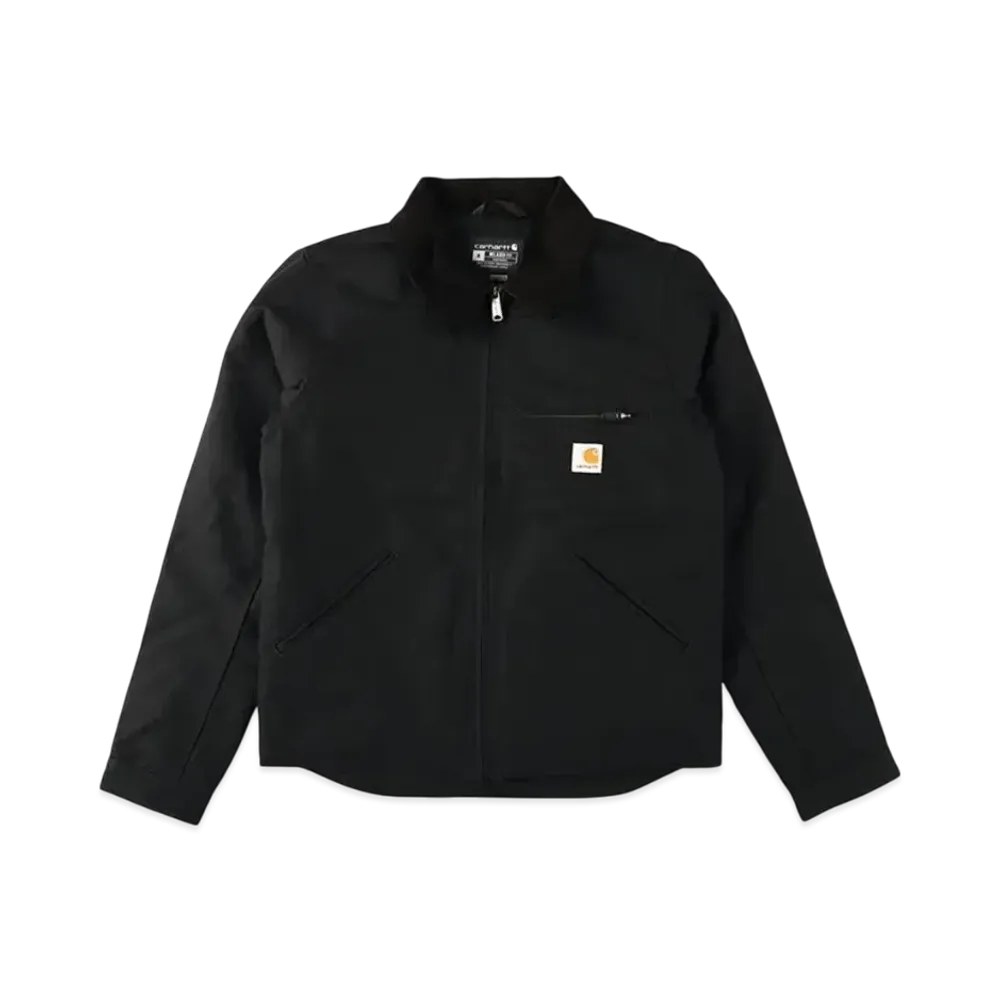 Carhartt Relaxed Fit Duck Blanket-Lined Detroit Jacket "Black"