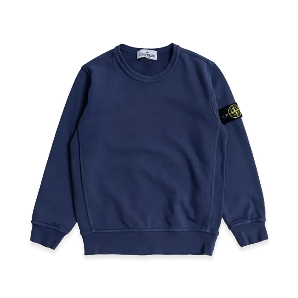 Stone Island Kids Sweaters "Blue"