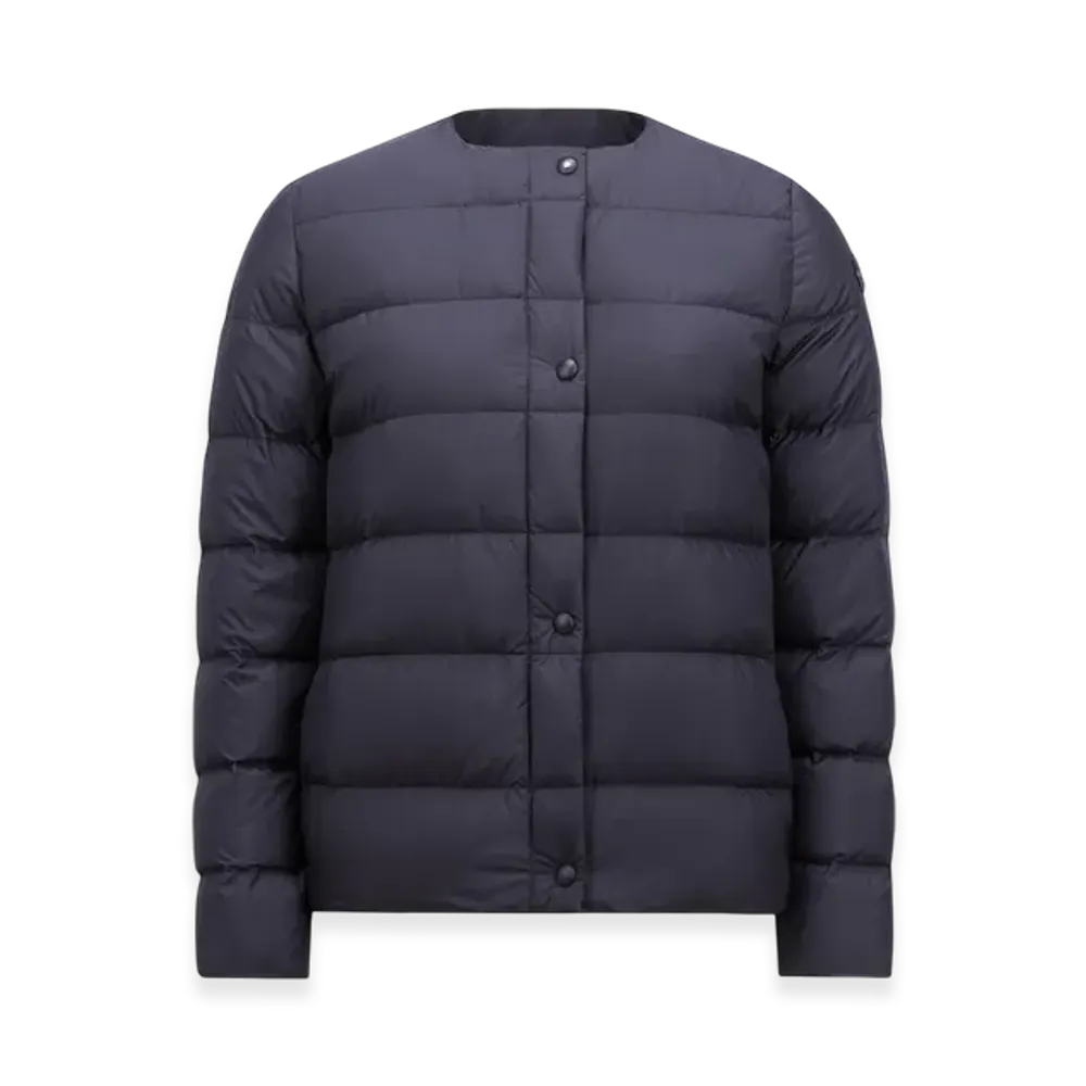 MONCLER Gerbe Short Down Jacket "Navy Blue"