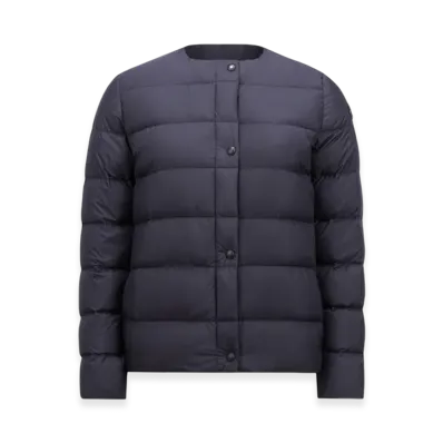MONCLER Gerbe Short Down Jacket "Navy Blue"