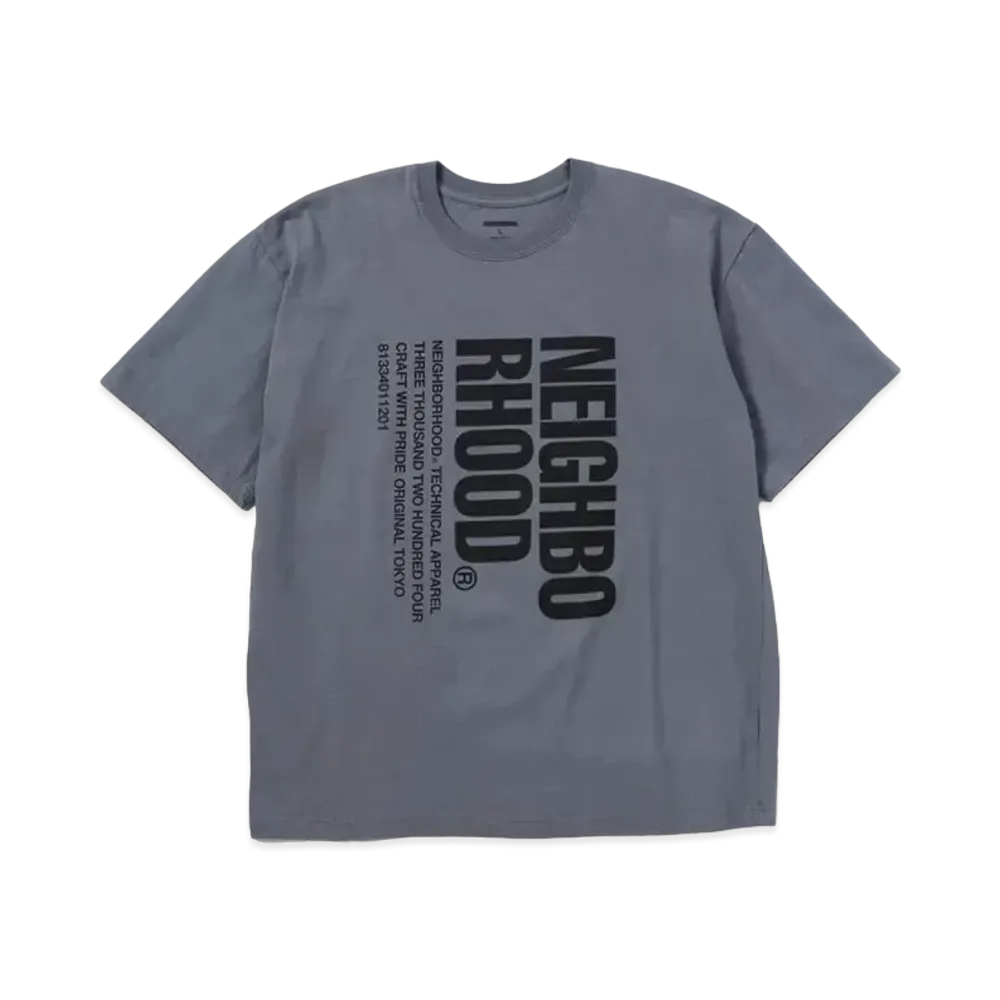 NEIGHBORHOOD NH . Tee SS-3 "Gray"